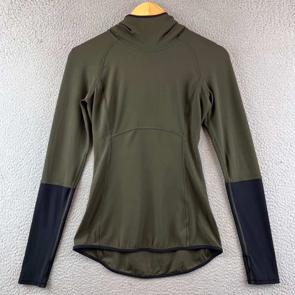 Alchemy Lululemon Inspired Olive Green Hoodie Long Sleeve‎ Activewear Top